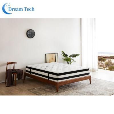Made in China Pocket Spring Mattress Foam Double Bed Hybrid Mattress