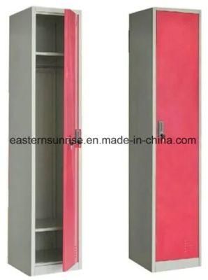 Steel Metal Iron One Tier Door Locker for Office Gym Bedroom