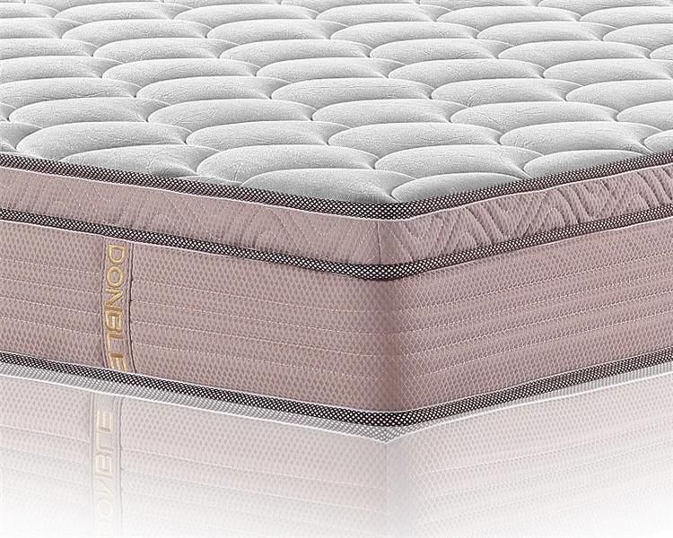 Wholesale Price China Factory Luxury Double Bed Latex Spring Mattress for Hotel Bedroom