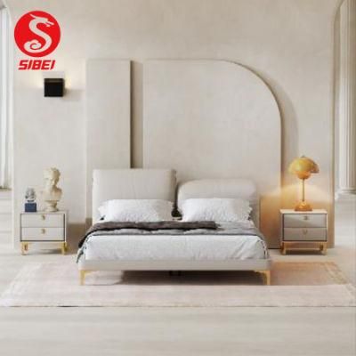 Chinese Wholesale Modern Custom Size Solid Wooden Hotel Home Apartment Bedroom Furniture