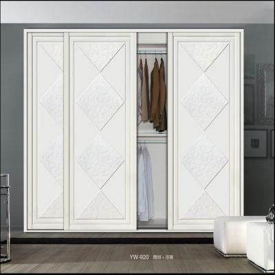 Wooden Wardrobe with Sliding Door