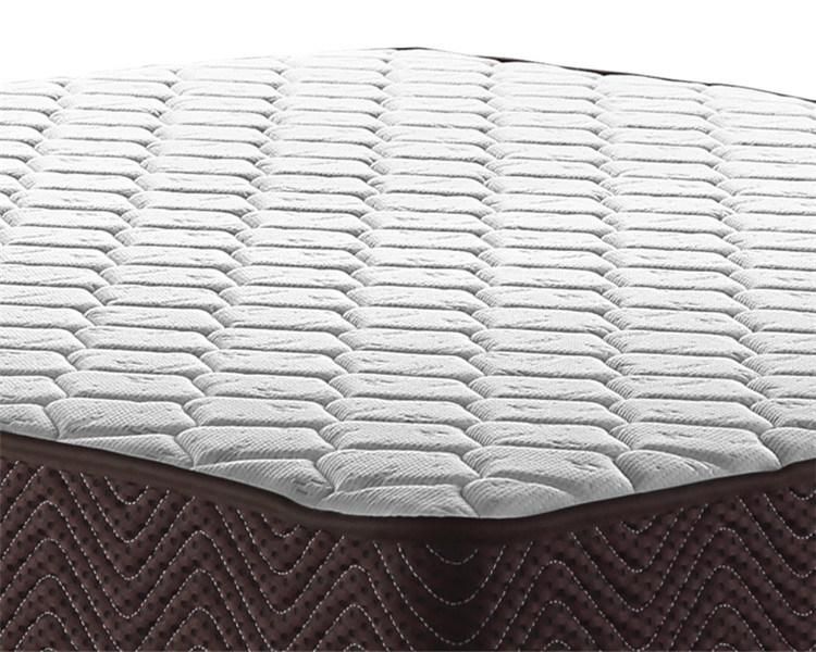 Wholesale Pocket Spring Hotel Double Bed Memory Foam Bedding Mattress for Bedroom