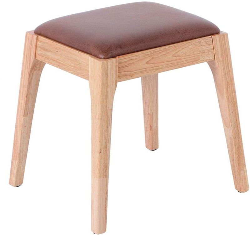 Bedroom Living Room General Furniture Upholstered Solid Wood Bench Factory Wholesale