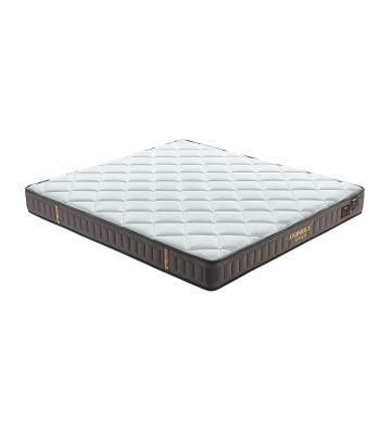 China Popular King Queen Size Medium Firm Memory Foam Inner Sprung Bed Room Latex Compress and Roll Box Mattress