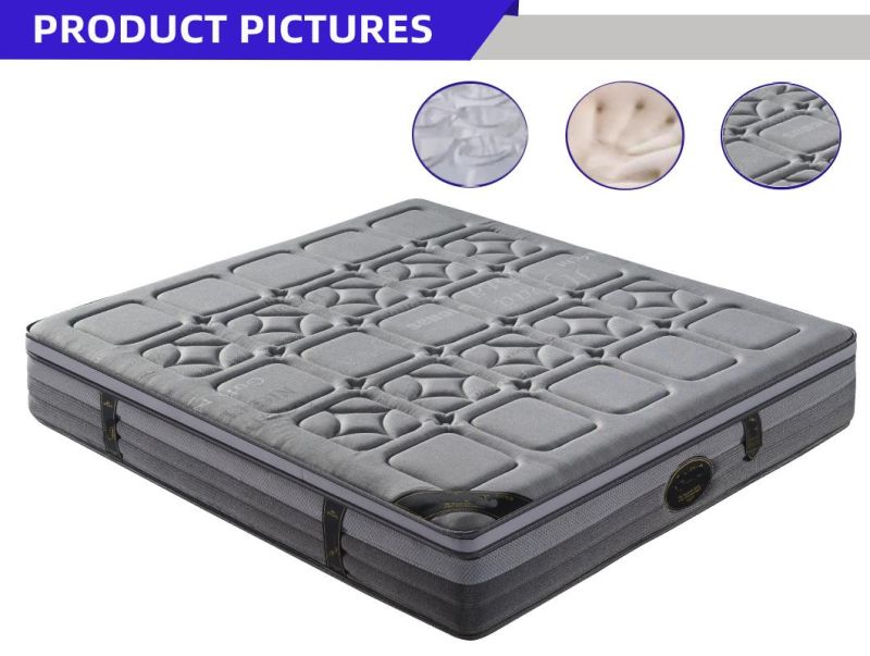 Luxury Double Bed Latex Spring Mattress