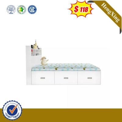 Simple Cute Popular Single Size Wooden Kids Bed Children Bedroom Home Furniture