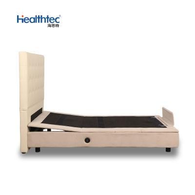 Home Use Adjustable Bed White Color Angle Adjustable Bed