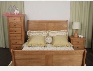 Solid Oak Wooden Bed, Solid Oak Furnitures
