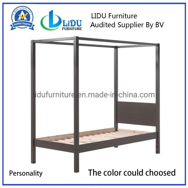 Children Bunk Bed Solid Wood Bed Bunk Bed Bed Frame with Headboard