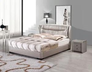 Factory 100% Genuine Leather Bed