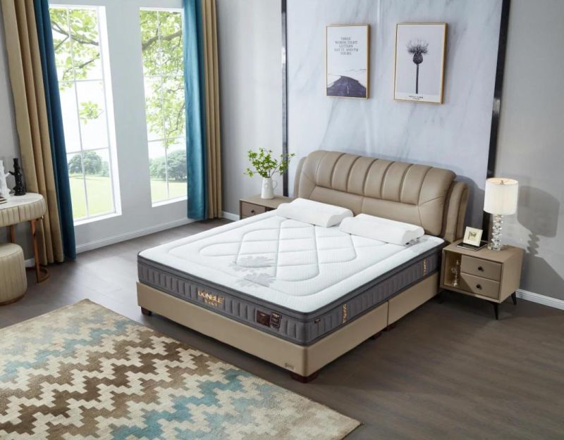 Sleepwell King Size Furniture Bedroom Sets Pocket Spring Latex Foam Mattress Sale