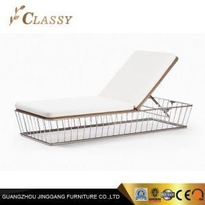 Modern Creative Lounge Bench Metal Steel Chair Furniture