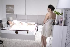 Wholesale Price Hot Sale Spring Mattress in a Box Knitted Fabric Pocket Coil Spring Mattress