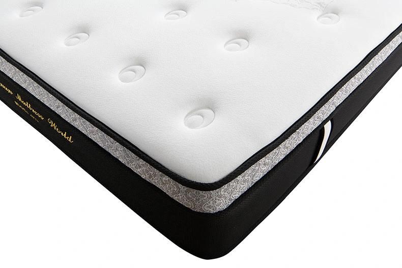 Home & Garden Furniture New Luxury Pocket Spring Hybrid Mattress High Density Foam 12 Inch Medium King Single Size