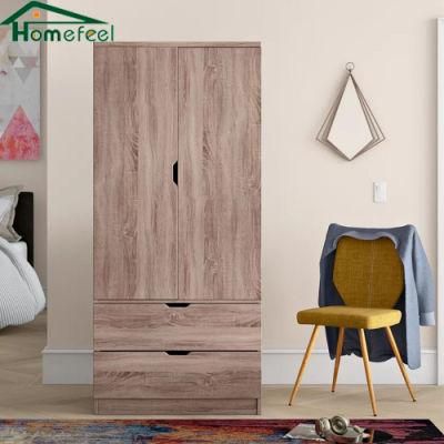 Factory Price Direct Modern Minimalist Multi-Space Bedroom Wooden Furniture Wardrobe