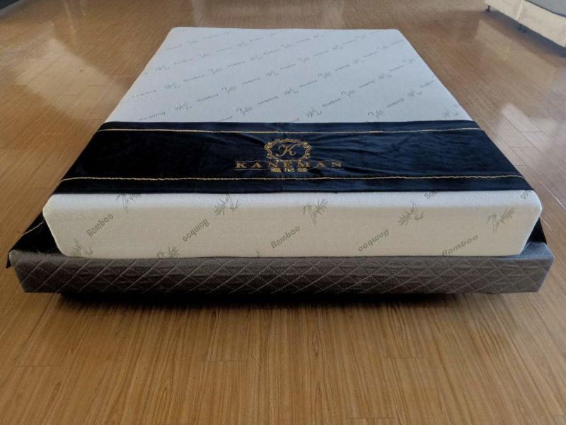 Bamboo Knitted Fabric Cool Sleeping Gel Memory Foam Mattress