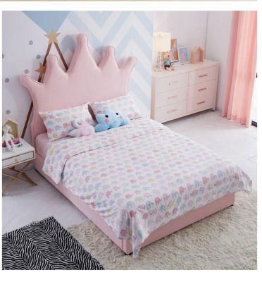 Modern Bedroon Furniture Beds Children Furniture Girl Bed Pink Bed