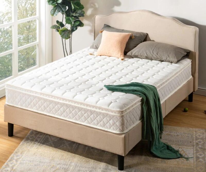 Soft Hotel Home Apartment Bedroom Furniture Spring Folding Double Wall Bed King Mattress in a Box