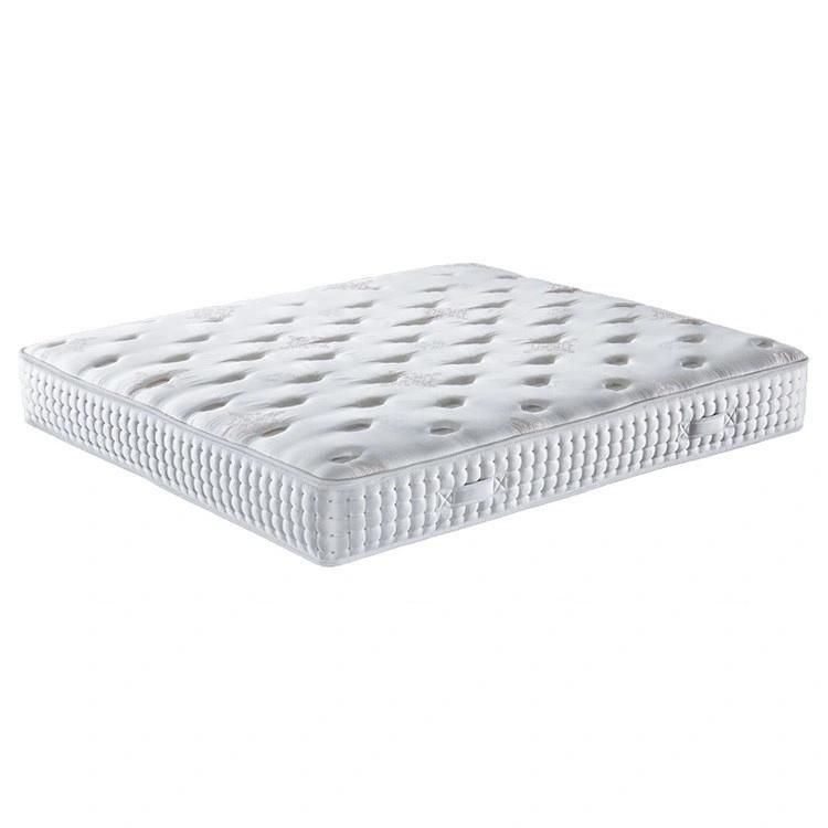 Matrelas Latex Colchones King Size 5 Zone Pocket Coil Spring Mattress with Memory Foam for Sale