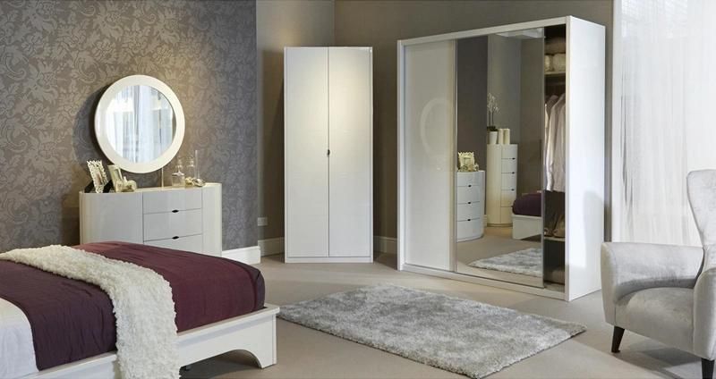 Nova Oval Wooden Dressing Table Dresser with 4 Drawers