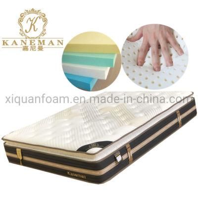 Custom Pillow Top Bed Mattress Bonnell Coil Mattress 10inch Mattress Supplier