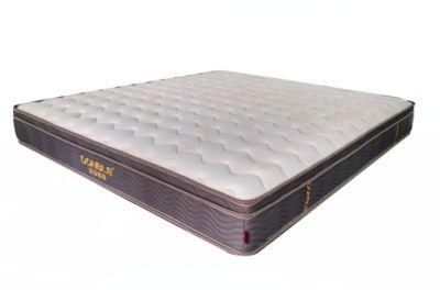 Europe Top Knitted Fabric King Size Foam Pocket Spring Mattress