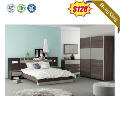 Simple Modern Capsule Wooden Wall Bed Hotel Home Bedroom Furniture Double Massage Sofa King Beds