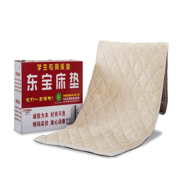 Soft Foam Mattress Pad with Brocade Fabric