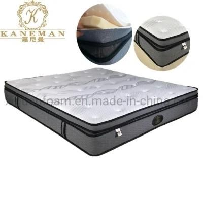 King Size Latex Mattress Compress Pocket Spring Mattress Factory Supply Mattress