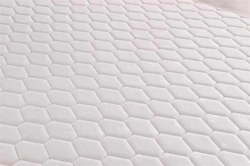 Comfortable Sleep Single Pillow Top Pocket Spring Mattress for Hotel Bedroom