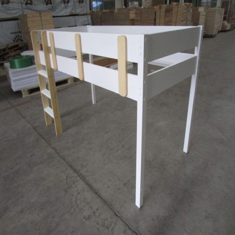 Children′ S Double Bed with Single Mattress K/D