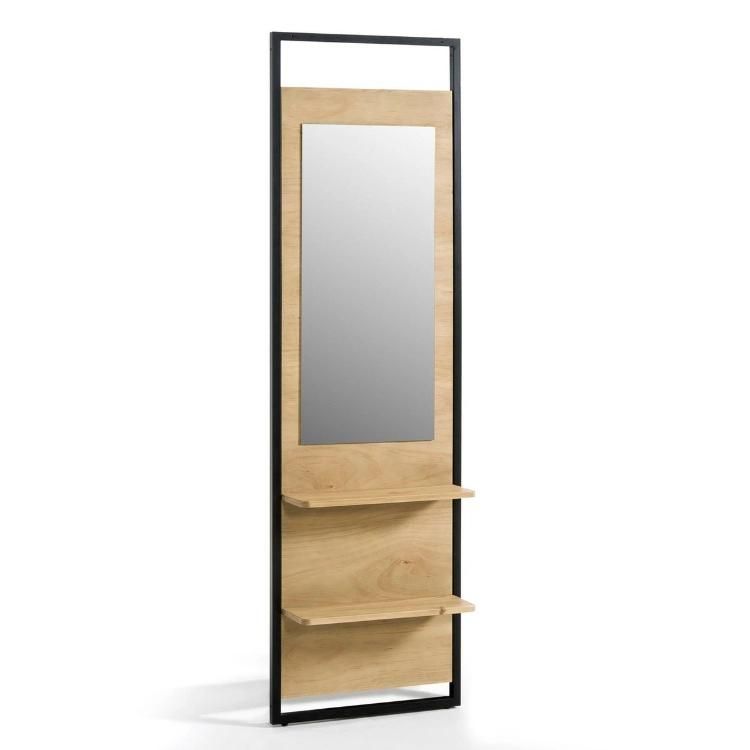 Home Decor Scratch Proof Mirrored Bedroom Cabinet