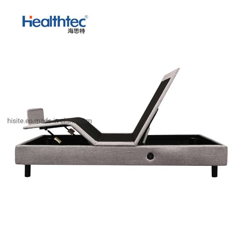 Medical Power Adjustable Bed Frame Wireless Remote USB Massage