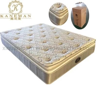 Factory Directly Queen Size Spring Mattress in a Box Customized Mattress