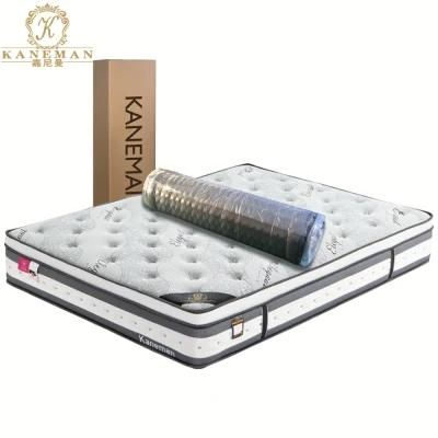 Low MOQ Direct Factory Cheap Price Vacuum Pack Roll up Bonnell Spring Mattress in a Box