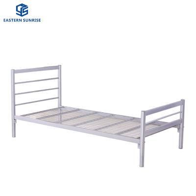 Single Steel Metal Bed for Family School and Children