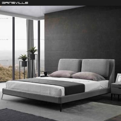 Home Furniture Manufacturer Wholesale Soft Fabric Bedroom Sets Customized Modern Simple Upholstered Master Bed