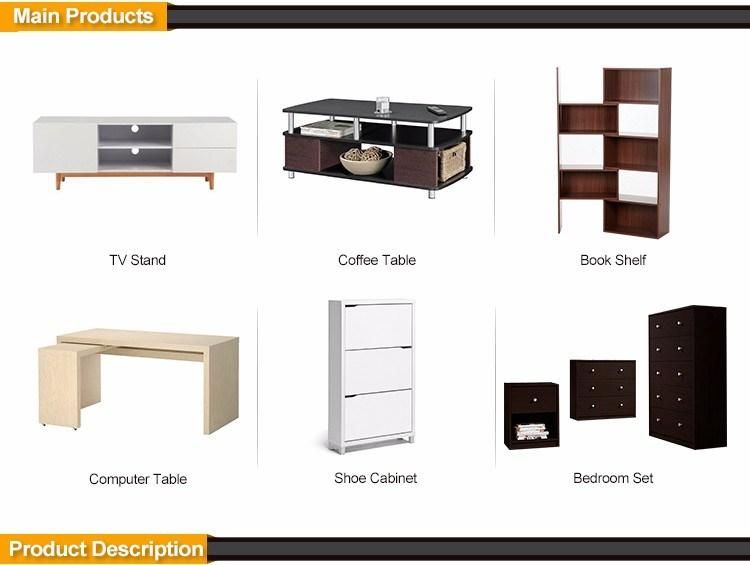 Low Price MDF/Particle Board Bedroom Wardrobe