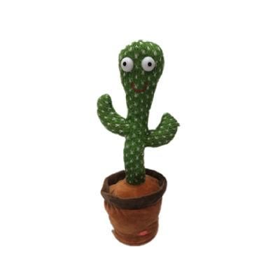 New Fashion Electronic Recording &amp; Repeating &amp; Talking Back &amp; Playing Songs Cactus Flower Toy