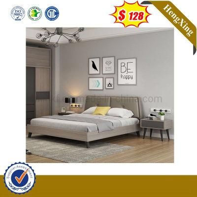 Chinese Factory Bedroom Bed Living Room Furniture Wooden Bed
