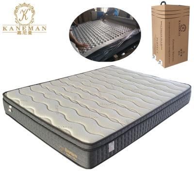 Queen Size Roll Packed Pocket Spring Mattress