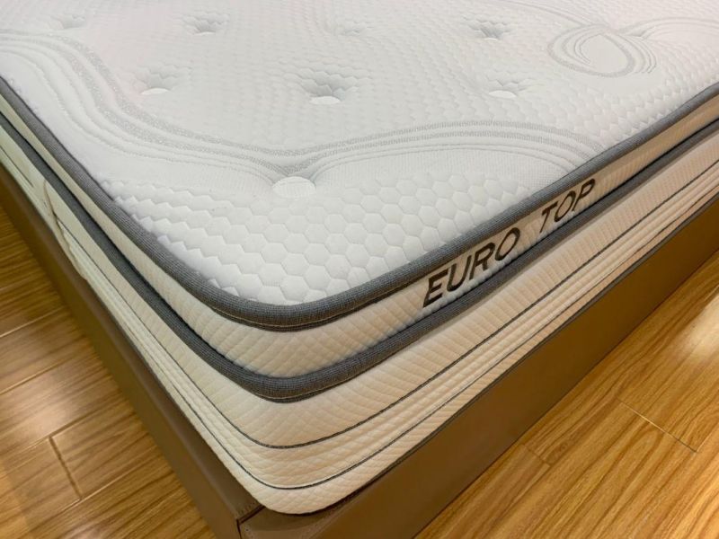 Roll in Box Memory Foam Pocket Spring Mattress Queen King