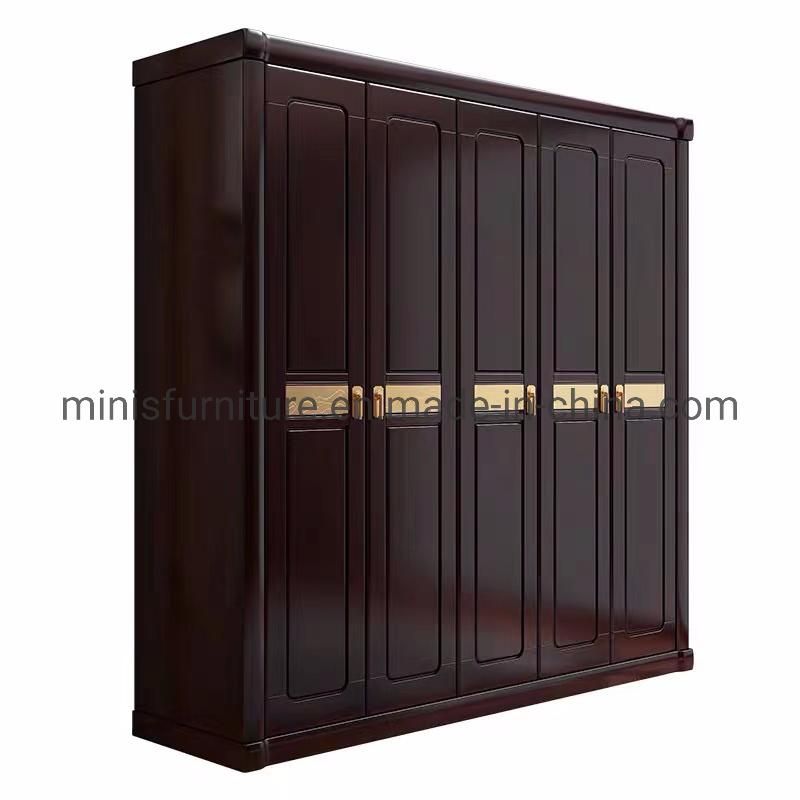 (M-CWD9) Home Bedroom Furniture Classic Vintage Four Doors Wardrobe