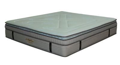 Europe Pillow Top High End Hotel Use King Size Pocket Spring Mattress