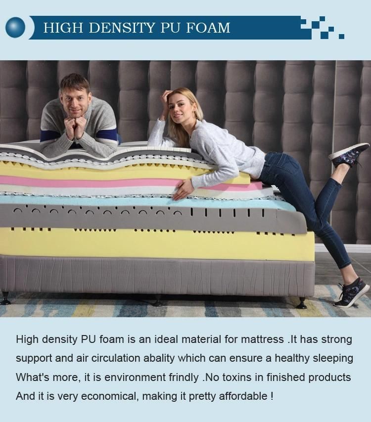 Good Sleep 10 Inch Rollable Memory Foam Mattress Vacuum Compressed Packed Foam Mattress