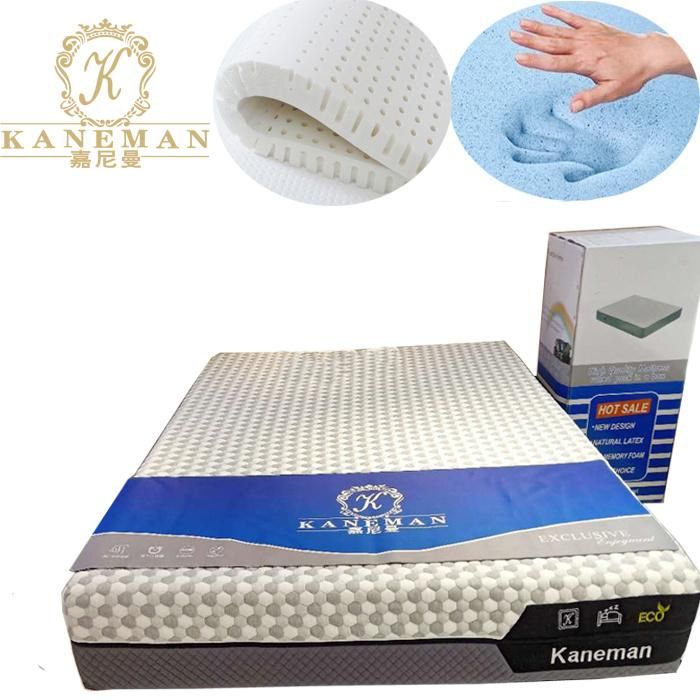 Natural Latex Visco Memory Foam Mattress Cool Sleeping Queen Size