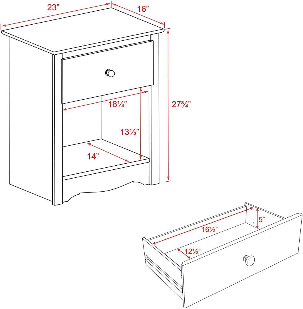 Nova Table De Chevet OEM Manufacture Rustic Nordic White Bedside Table Bedroom Modern Nightstand