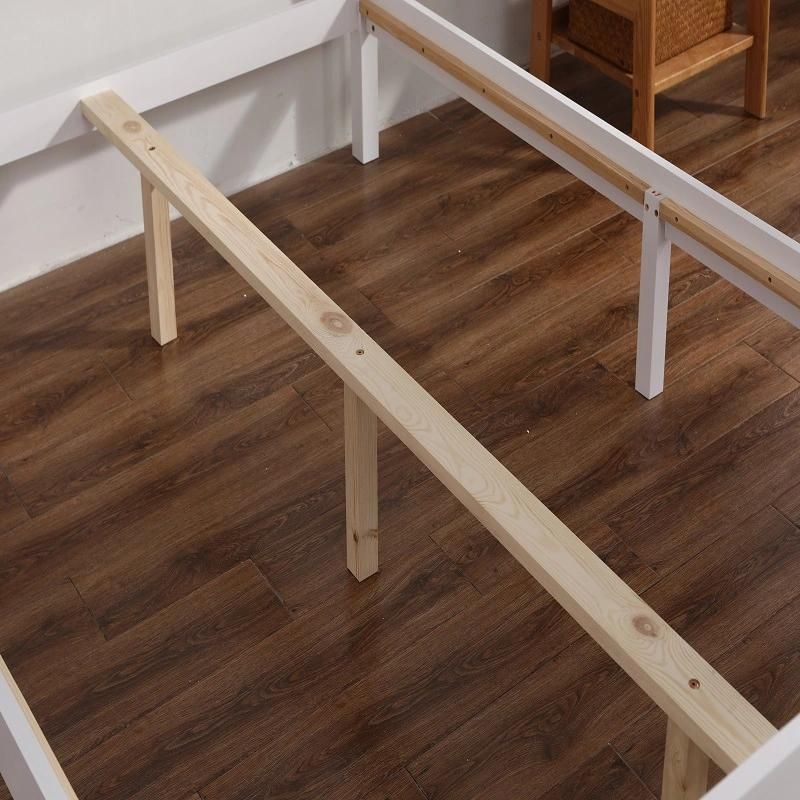 Modern Bedroom Furniture Simple 4FT Solid Pine Wood Single Bed