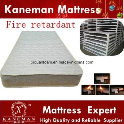 Fireproof Spring Mattress Cheap Price Hotel Mattress and Dormitory Project Coil Spring Mattress