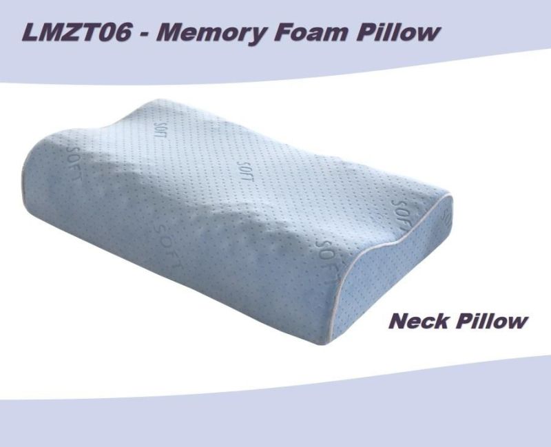 Flannelette Cover Memory Foam Pillow Neck Protection Shoulder Protect